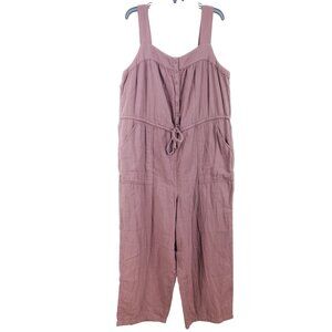 Old Navy Cropped Romper Women's Size XL Mauve